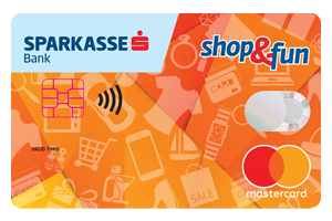 Sparkasse banka MasterCard Shop'n'Fun do 36 rata