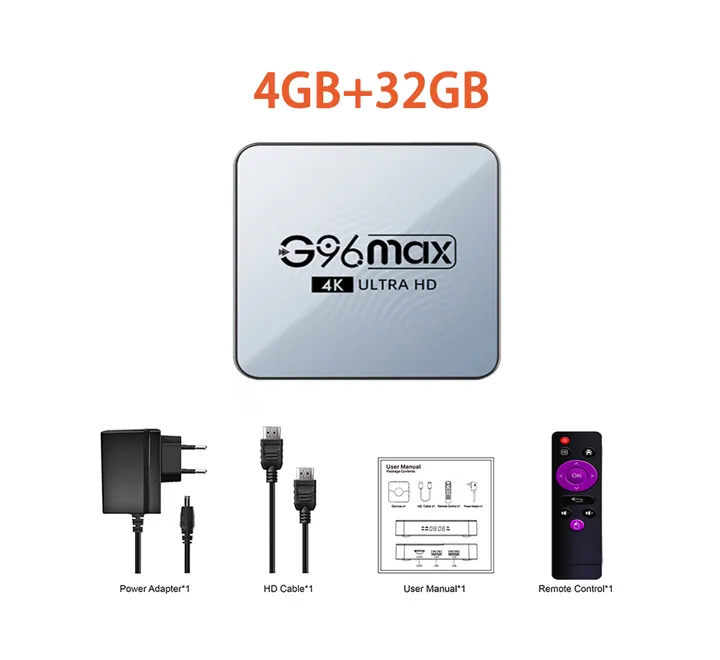 Android Box G96 Max 4gb 32gb 4
